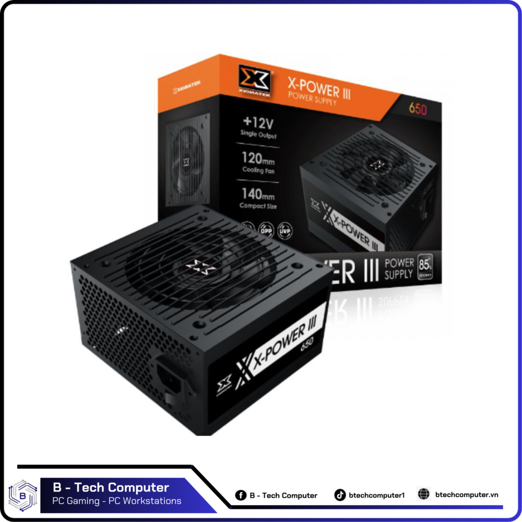 NGUỒN XIGMATEK X650 lll - 600W