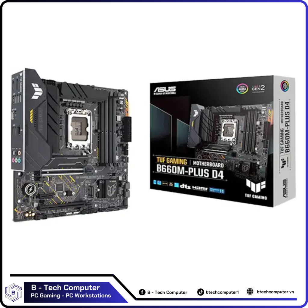 Main ASUS TUF GAMING B660M- Plus D4