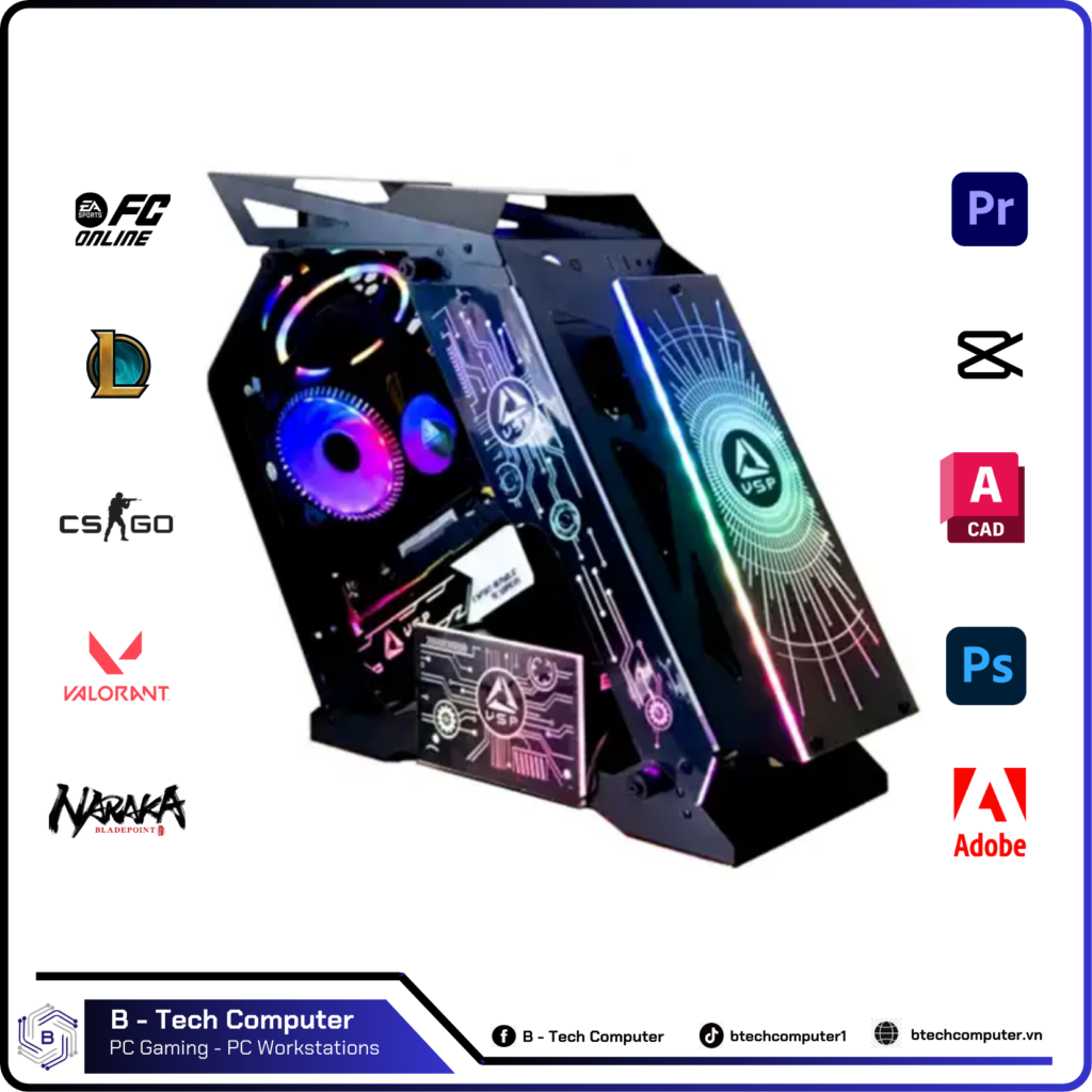 PC Gaming #93 (Intel Core i5-10400F/Ram 16GB/GTX 1660 Super 6GB/SSD 256GB)