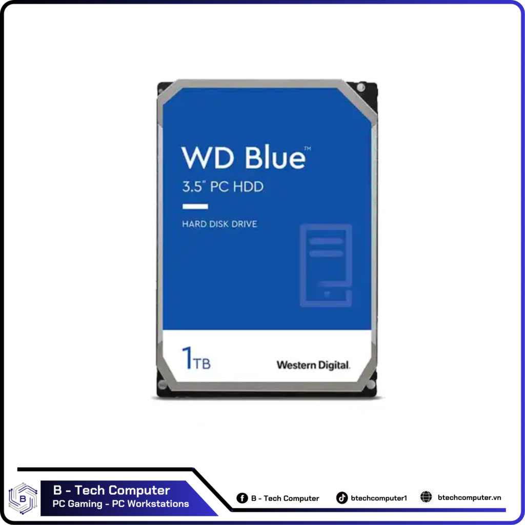 Ổ CỨNG HDD WESTERN DIGITAL CAVIAR Blue 1TB SATA3