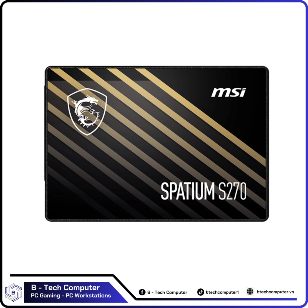 SSD MSI SPATIUM 120G S270 SATA 3 2.5Inch