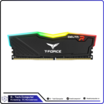 RAM TEAMGROUP T-Force DELTA RGB 8G DDR4 BUS 3200 RGB ( ĐEN)