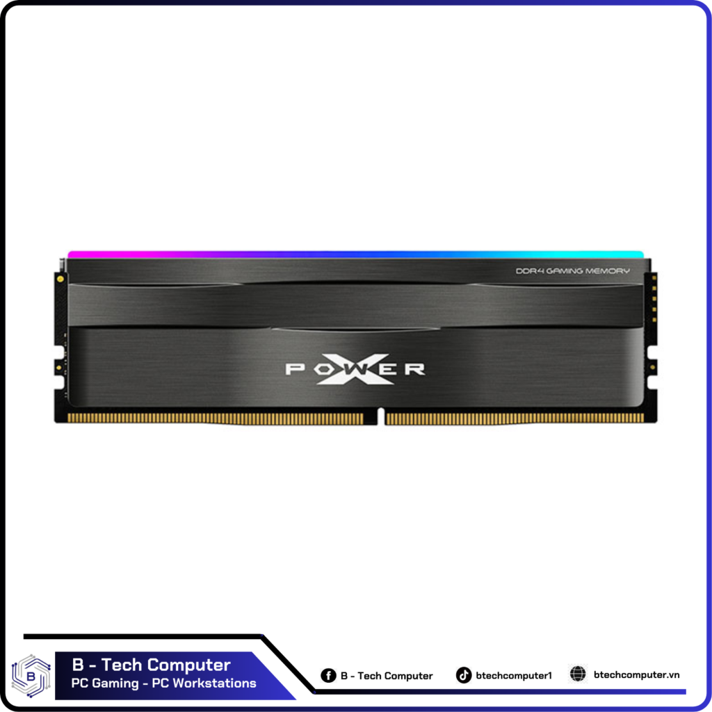 RAM DESKTOP SILICON RGB 16GB DDR4 - 3200MHz