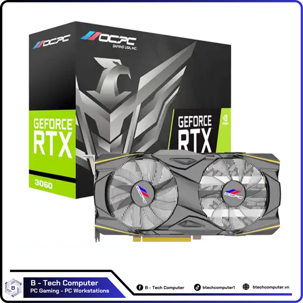 VGA OCPC RTX 3060 12GB GDDR6 2 FAN