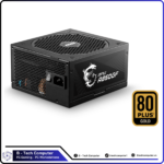 NGUỒN MSI MPG A850GF 850W ( 80 PLUS GOLD/ FULL MODULAR/ ĐEN)