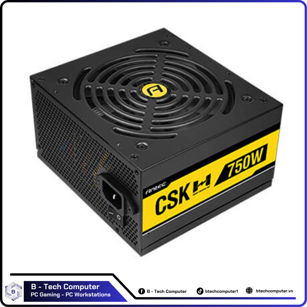 NGUỒN ANTEC CSK750 CUPRUM STRIKE 750W (80 Plus Bronze)