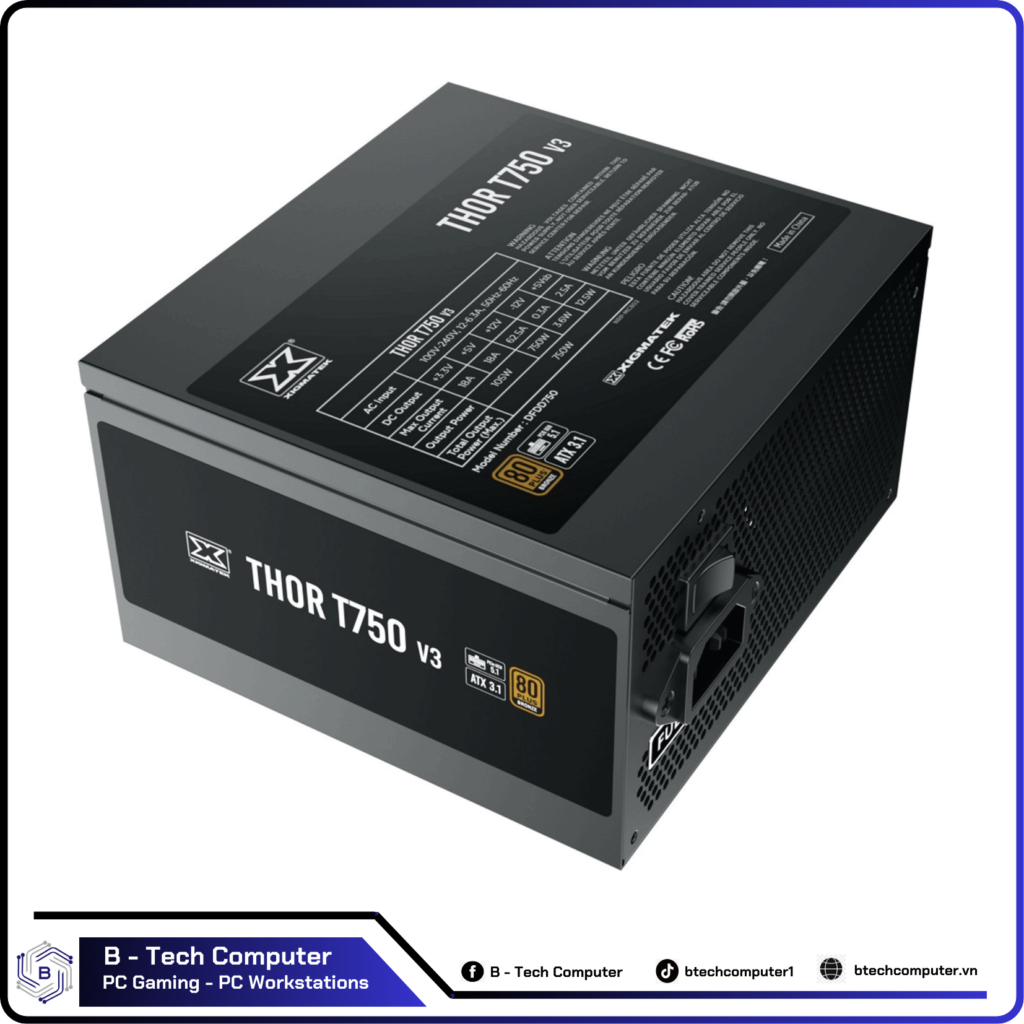 NGUỒN XIGMATEK THOR 750W T750 V3