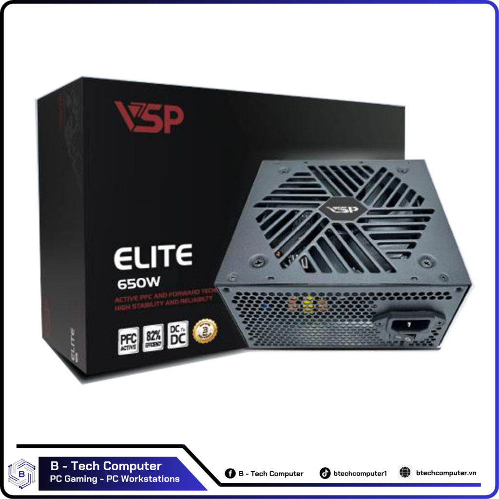 NGUỒN MÁY TÍNH VSP ELITE V650W-V3
