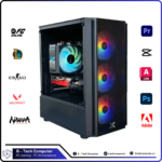 PC Gaming #107 (i5 12400F | Ram 16Gb | VGA GTX 1660 6Gb | SSD 256Gb | Main H610 | Nguồn 600W | Vỏ NYX 3Fan)