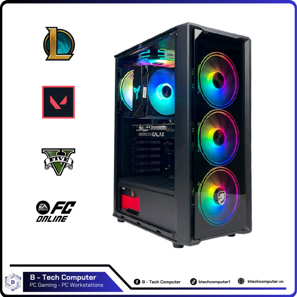 PC GIẢ LẬP #02 (Đơn Xeon E5-2686v4 I Ram 96G I RX 580 8G I NVME 512GB)