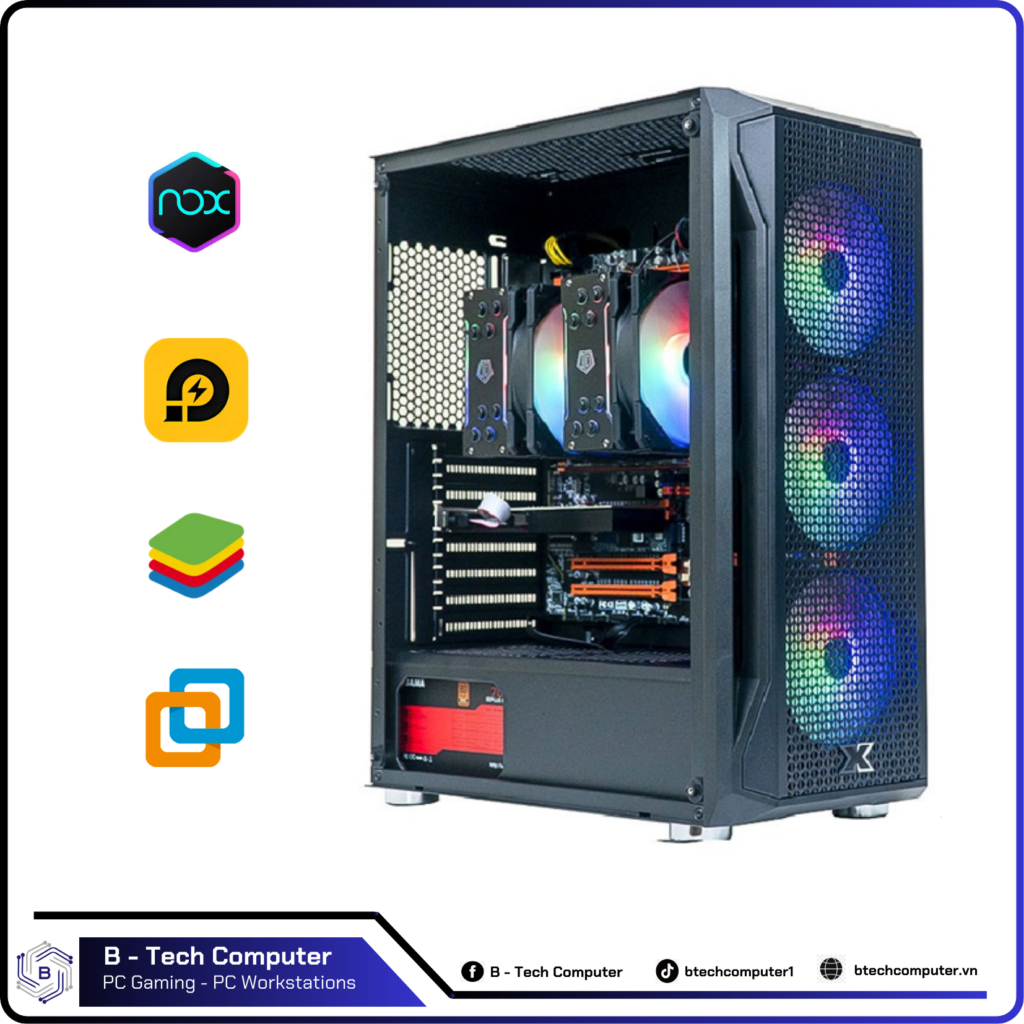 PC GIẢ LẬP #11 (Đơn Xeon E5-2696v4 I RAM 96G I GTX 1070 8G I NVME 512GB)