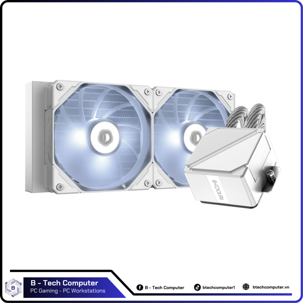 Tản nhiệt nước AIO ID-COOLING DASHFLOW 240 BASIC WHITE