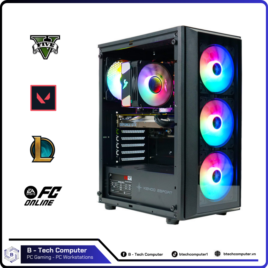 PC ĐỒ HỌA #12 (Core I5 13500 | Ram 16G | GTX 1660 Super 6G | NVME 512G)