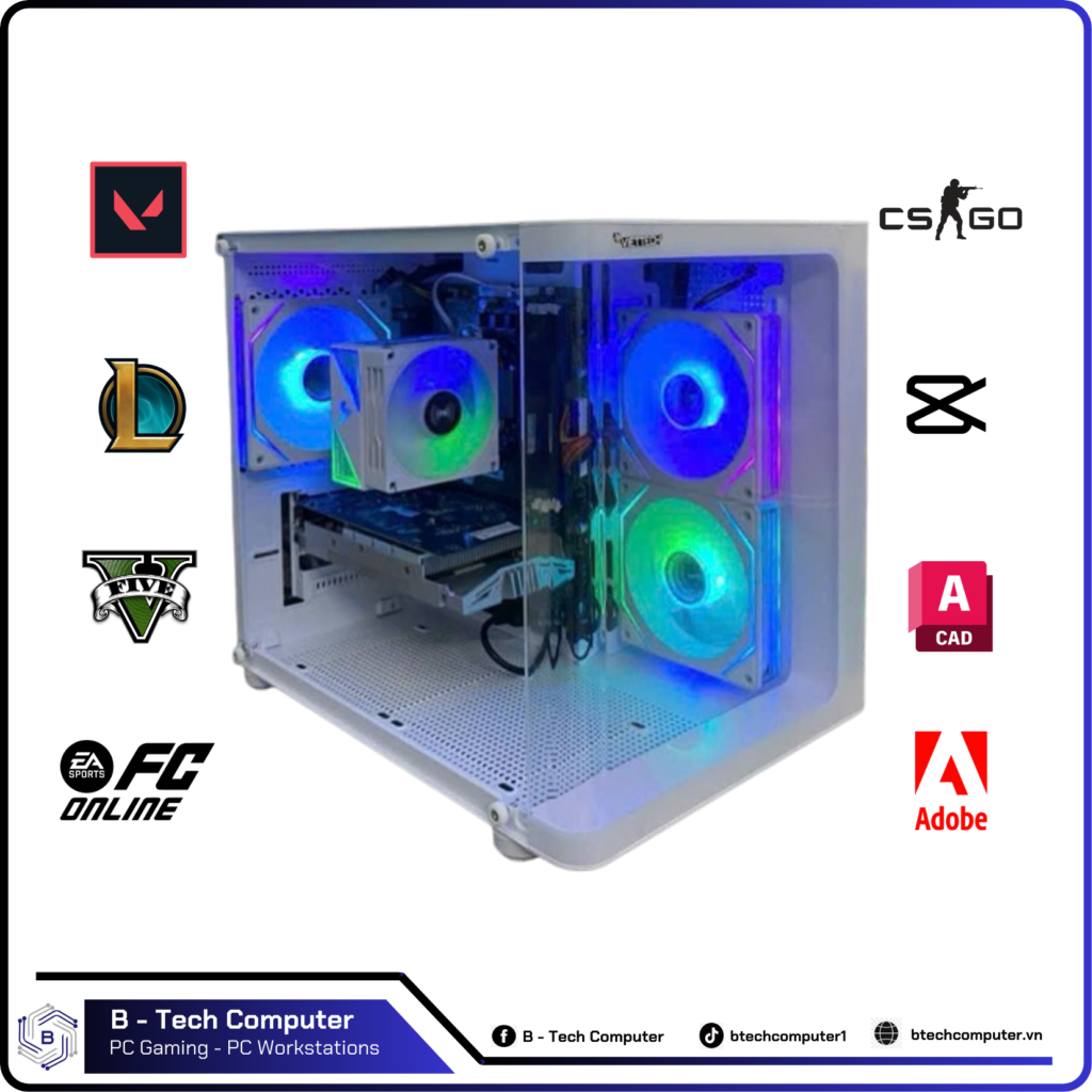 PC THANH LÝ #03 (B360M MSI | I5-9400F | Ram 16GB Xstar | SSD 128GB | VGA 1060 3GB MSI | Nguồn 450W)