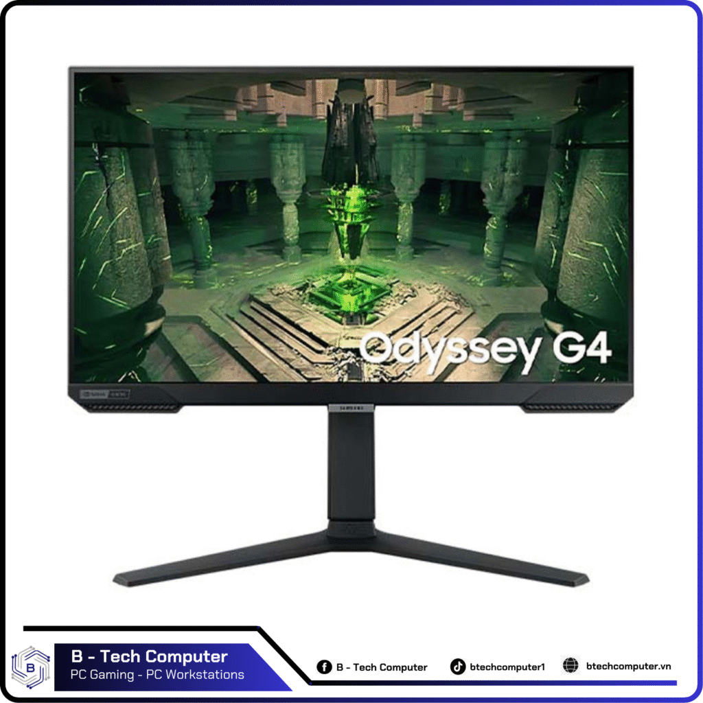 MÀN HÌNH GAMING SAMSUNG ODYSSEY G4 LS25BG400EEXXV (25 INCH/FHD/IPS/240HZ)