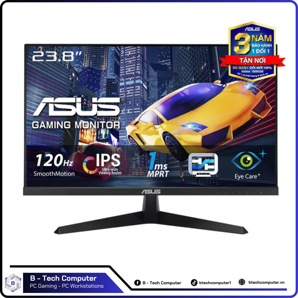 MÀN HÌNH ASUS VY249HGR (23.8 INCH/FHD/IPS/120HZ/1MS)