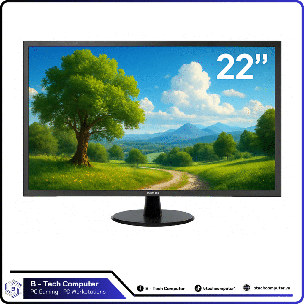 MÀN HÌNH MÁY TÍNH GLOWY GW22 (22 INCH/ FULL HD/ 75HZ)
