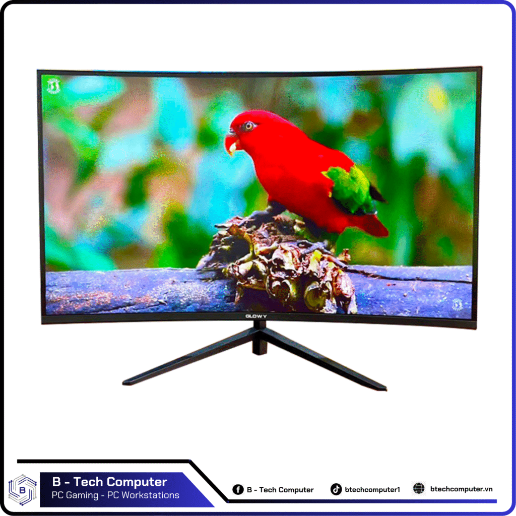 MÀN HÌNH GLOWY G27GCN (27 INCH/180HZ/VA/FULL HD/DP+HDMI)