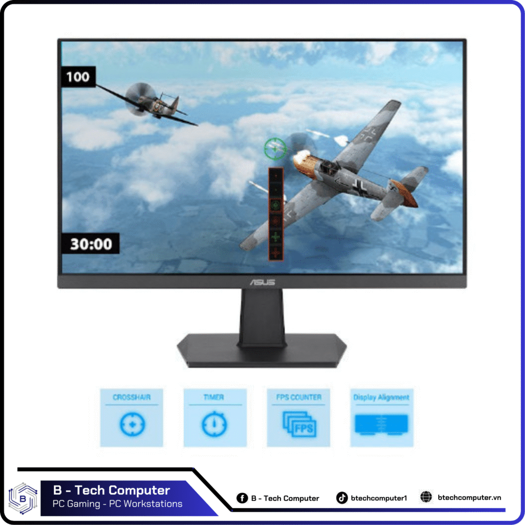 MÀN HÌNH ASUS VA27EHF (27.0 INCH/ FULL HD/ 1MS/ 100HZ/ 250CD/M2/ IPS)