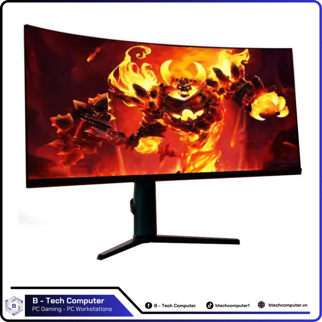 MÀN HÌNH HKC GAMING CG343U (34INCH/WQHD/165HZ/ULTRA WIDE/HDR400/1ms)