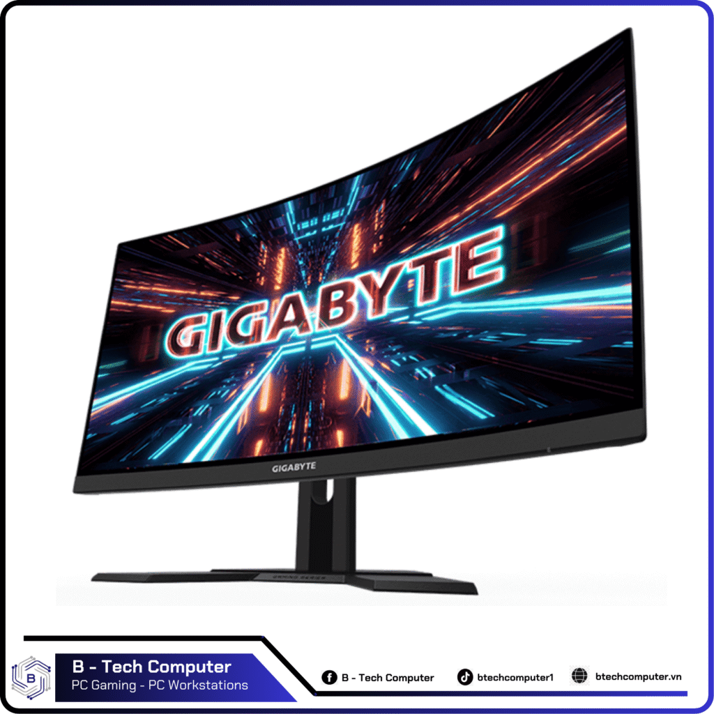 Màn hình Gigabyte G27FC-A (27 inch/FHD/VA/165Hz/1ms/250 nits/HDMI+DP/Cong)